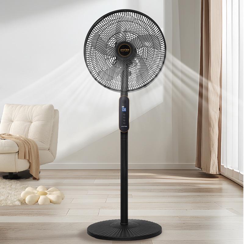 XLANKE Электрический осциллирующий напольный вентилятор с пультом дистанционного управления - Бесшумный вертикальный дизайн для дома