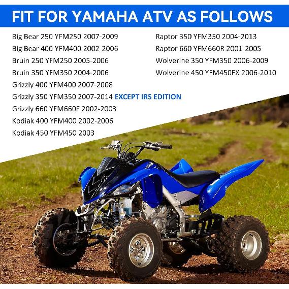 M MATI Выключатель старт-стоп и реле соленоида стартера и разъем и свеча зажигания для Yamaha YFM Big Bear 250/400 Grizzly 350/400/660 Kodiak 400/450 Wolverine 350/450