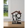 1pc Chic Wooden "HOME" Letter House-Shaped Decor Versatile Indoor/Outdoor Use, Ideal Gift For Home & Office, Home Decor, Versatile Living Room Decor