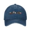 Community TV Show Baseball Cap Vintage Distressed Washed  Snapback Cap Men Women Outdoor Workouts  Unstructured Soft Caps Hat