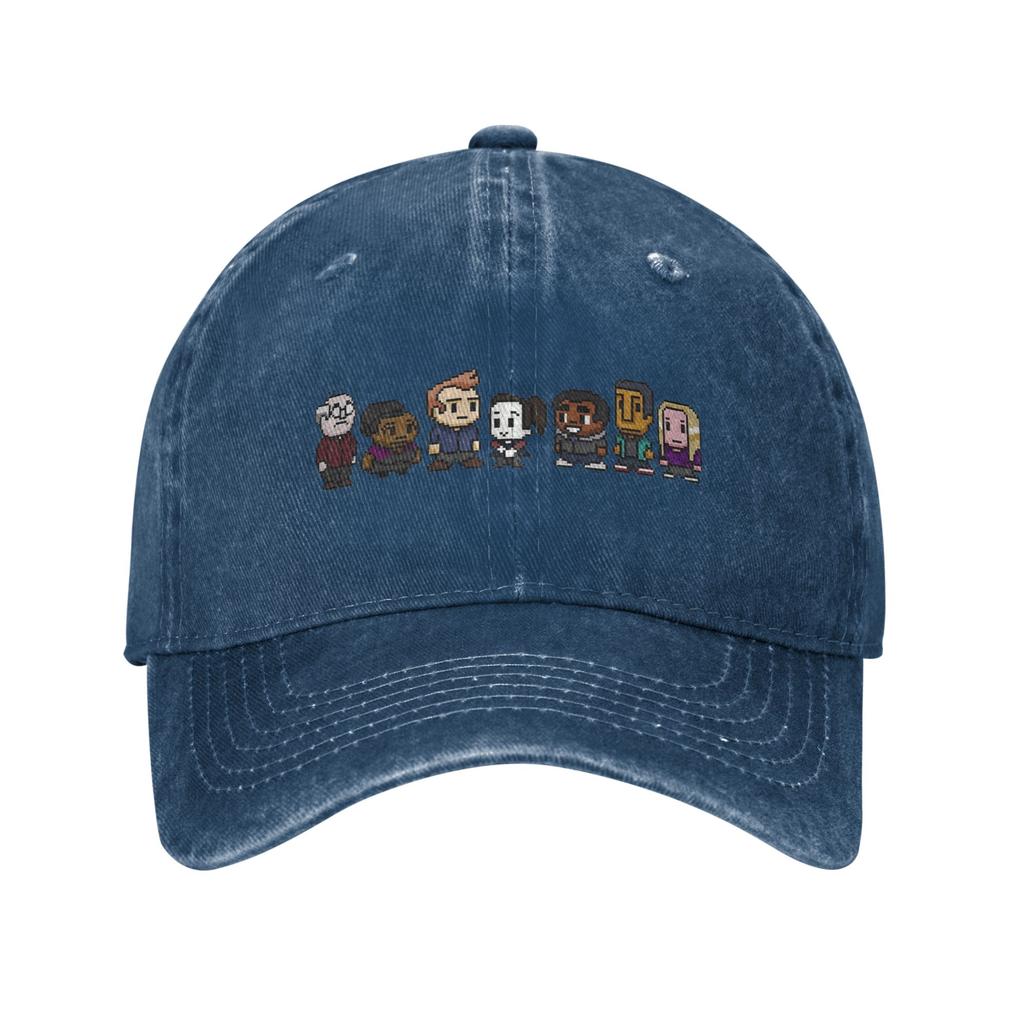 Community TV Show Baseball Cap Vintage Distressed Washed Snapback Cap Men Women Outdoor Workouts Unstructured Soft Caps Hat