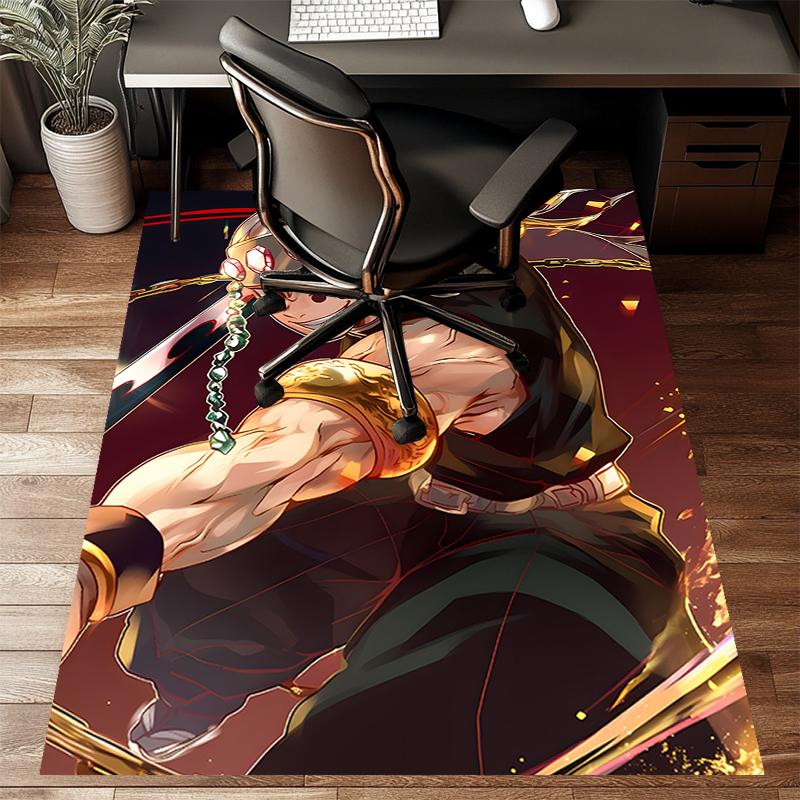 Uzui Tengen1Printed Area Rug Carpet for Bedroom Living Room Home Decor Rugs Mat Non Slip Mat Rug for Bedside