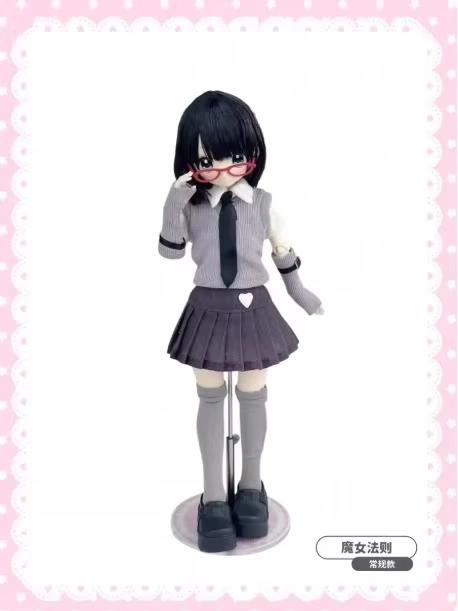 In Stock Don'T Touch My Bangs Series 1/6 Bjd Caixa Caja Dolls Action Figure Assembly pretty Gifts Toys