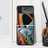 Чехол Star Movie T-Trek для телефона Samsung Galaxy Z Flip 7 6 5 4 3 5G Flip3 Flip4 Flip5 ZFlip6 ZFlip7 Черный Fundas Galaxy Z