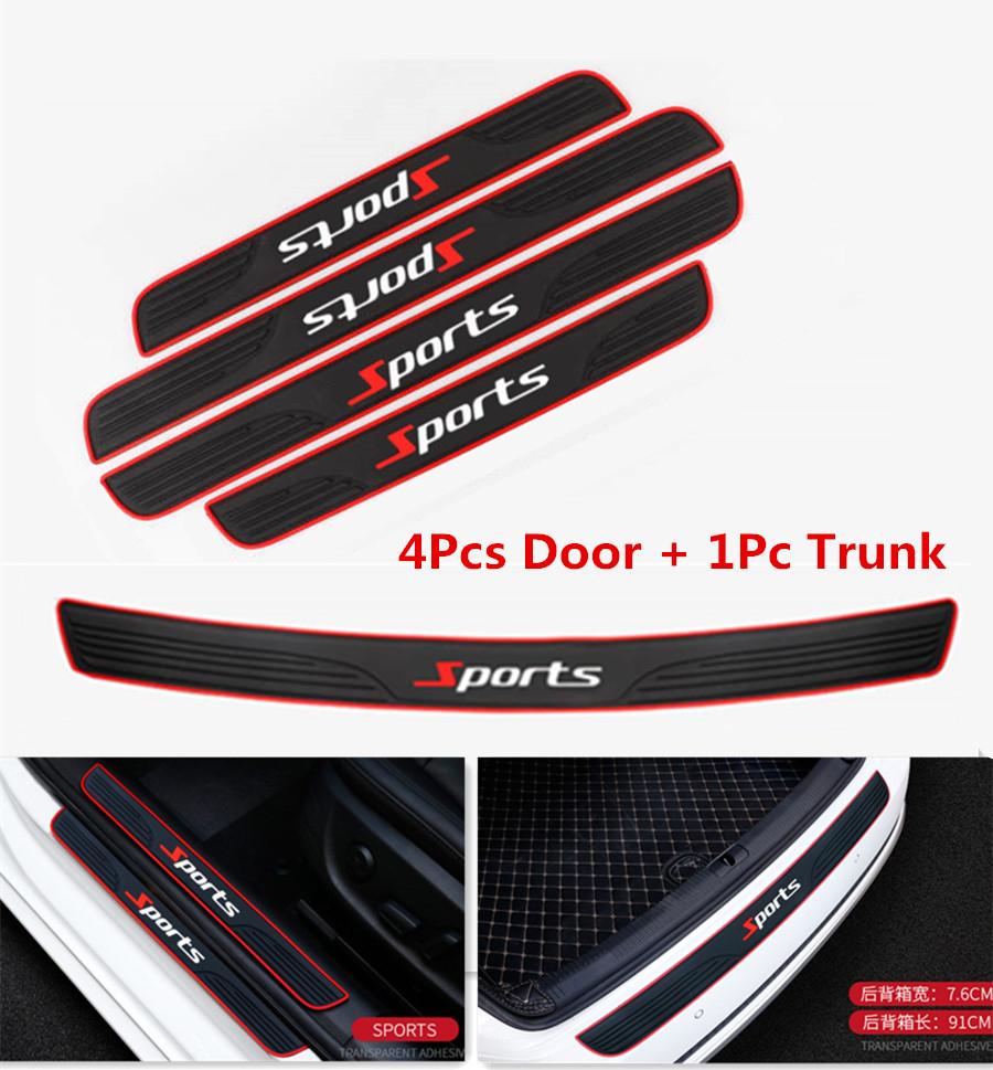 Накладка на порог двери автомобиля