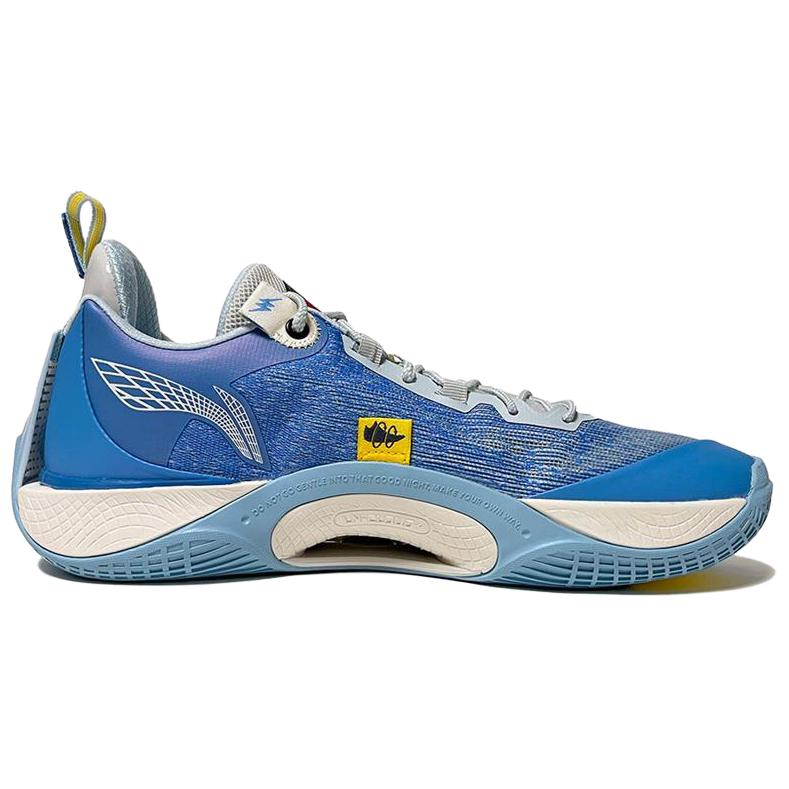 Li-Ning Way Of Wade Shadow 5 V2 Skyline Men Sneakers Blue White ABPU009-8