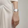Longines Женские часы Boya series с автоматическим механическим механизмом, водозащитой 30 метров, швейцарские, 39 мм, белый циферблат, ремешок из нержавеющей стали L4.910.4.19.6