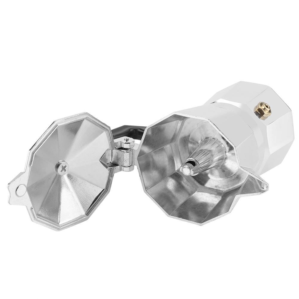 30 мл 1 чашка алюминиевая итальянская кофеварка мока-горшок для кофеварки плита для домашнего офиса использования