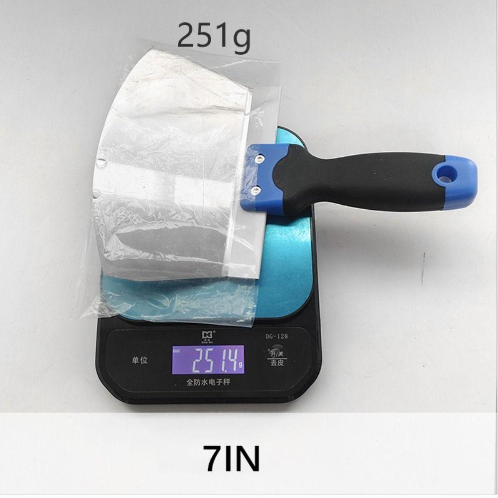 Stainless Steel Paint Scraper 6.5/7 Inch Multi-Purpose Scraper Putty Knife Wallpaper Removal