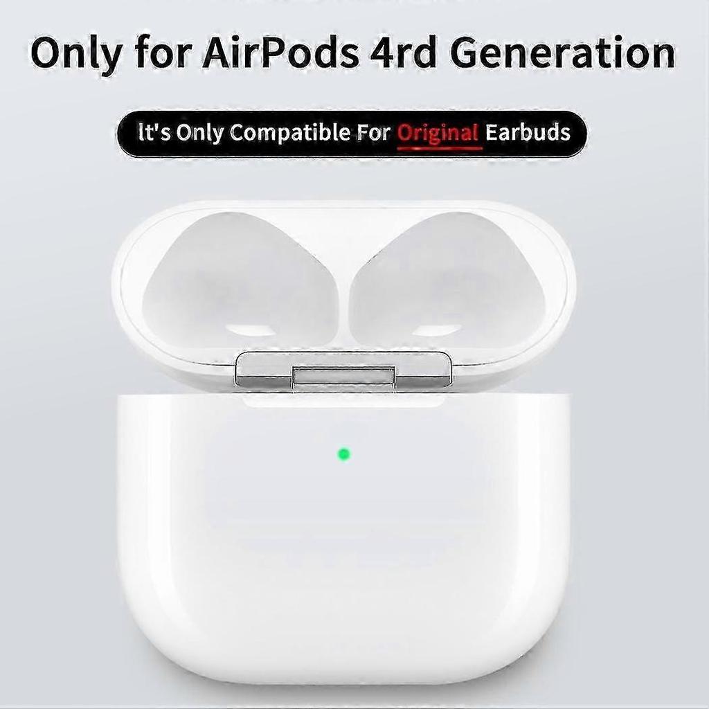 Для Apple AirPods 4 Зарядный чехол Bluetooth Наушники Порт USB-C Беспроводная зарядная коробка