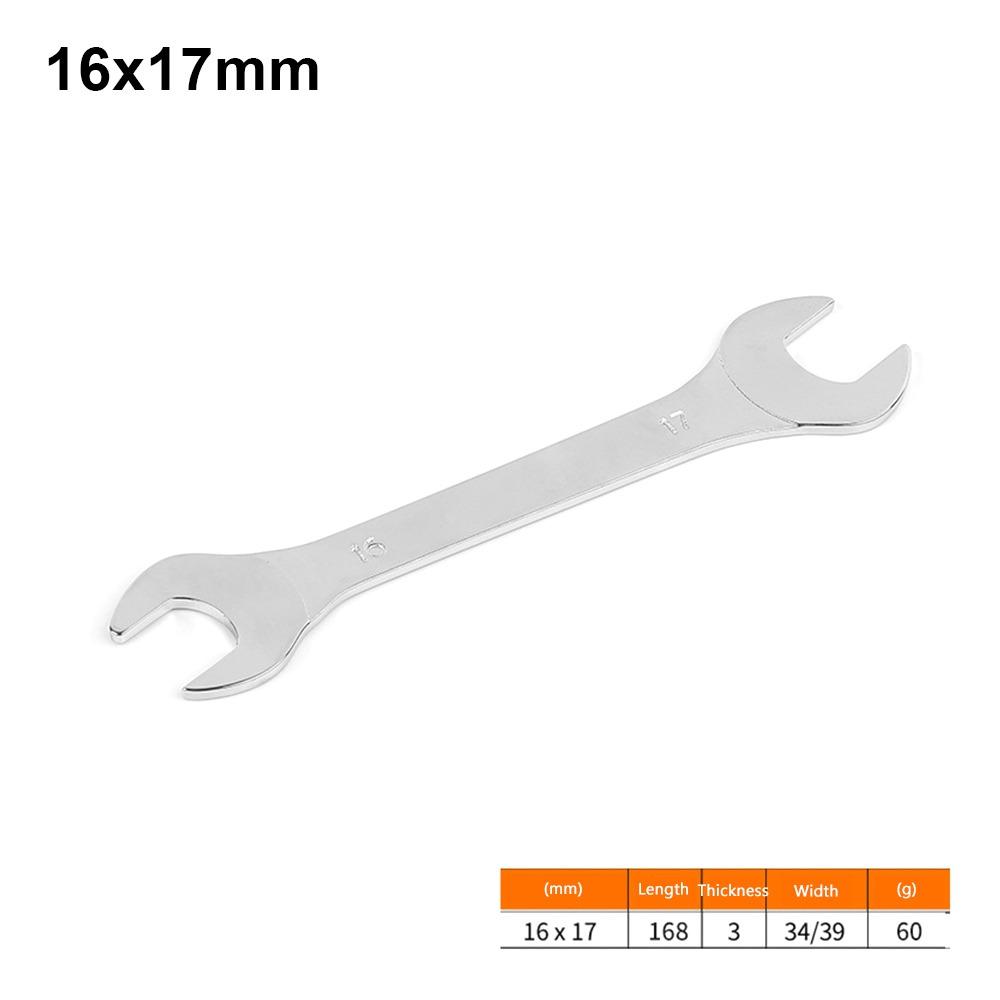 1Pcs 3mm Ultra-thin Thin Open End Wrench Hi-Spec Double-end Fixed Spanner  Car Bicycle Repair Tool