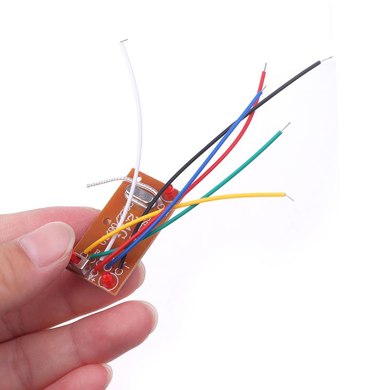 2.4G четырехканальная плата приемника передатчика для радиоуправляемых игрушек с дистанционным управлением, модуль деталей, высококачественная печатная плата Pcba