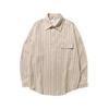 2024 Striped Long Sleeve Shirt Japanese Hong Kong Style Ins Loose Shirt Boys Summer Trendy Versatile Casual Coat