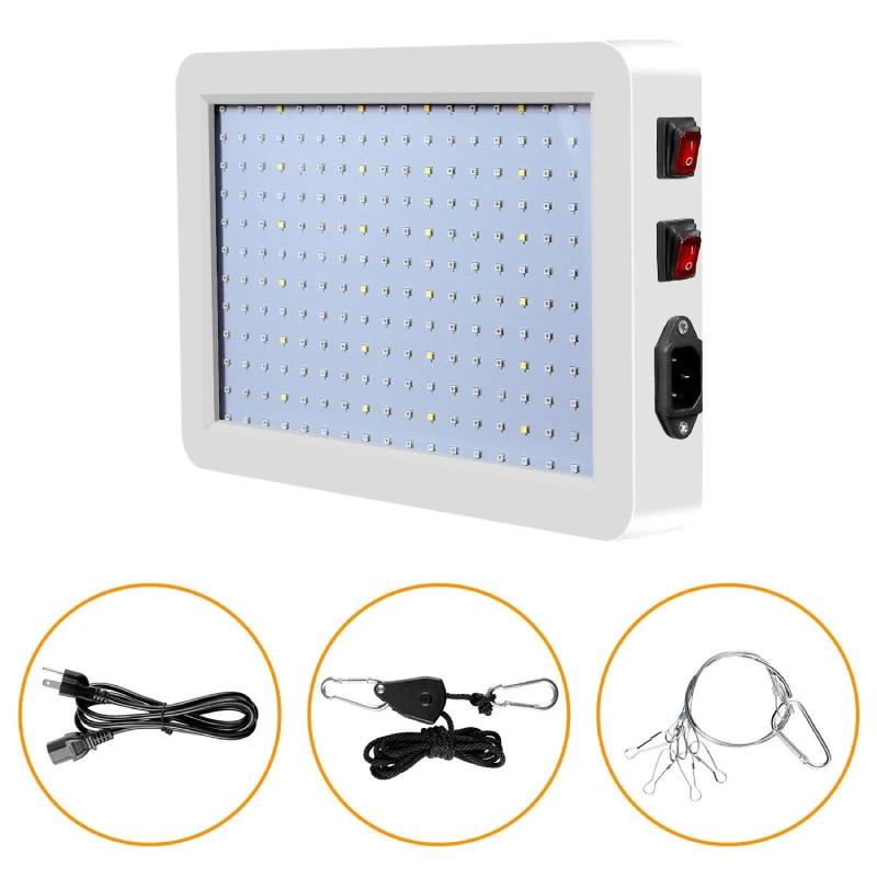 Новейшие светодиодные лампы полного спектра 216/312 для выращивания растений IP65, лампы для гидропоники, тепличные лампы, световой короб для выращивания цветов