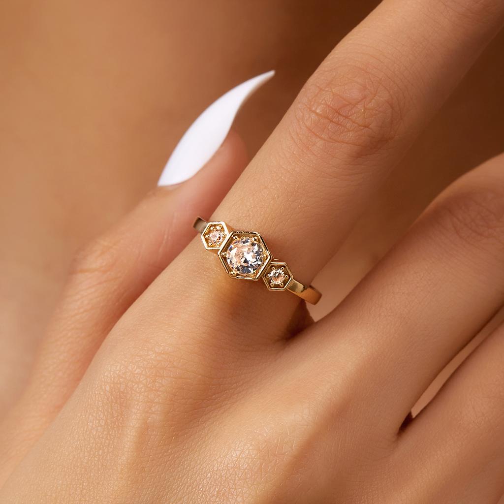 Elegant CZ Couple Ring for Women Men Silver Rose Gold Color Honeycomb Wide Band Matching Jewelry Anniversary Gift Accessories