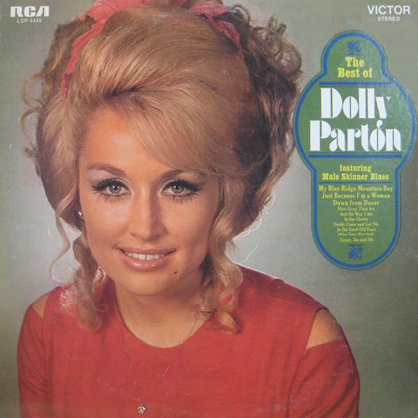 LP Record DOLLY PARTON - The Best Of Dolly Parton LSP4449 RCA 1970 UK Folk Used
