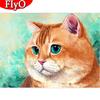 Diamond Embroidery Cat Full Square Craft Kit New Arrival 5D Diamond Painting Animal Picture Of Rhinestone Decor For Home
