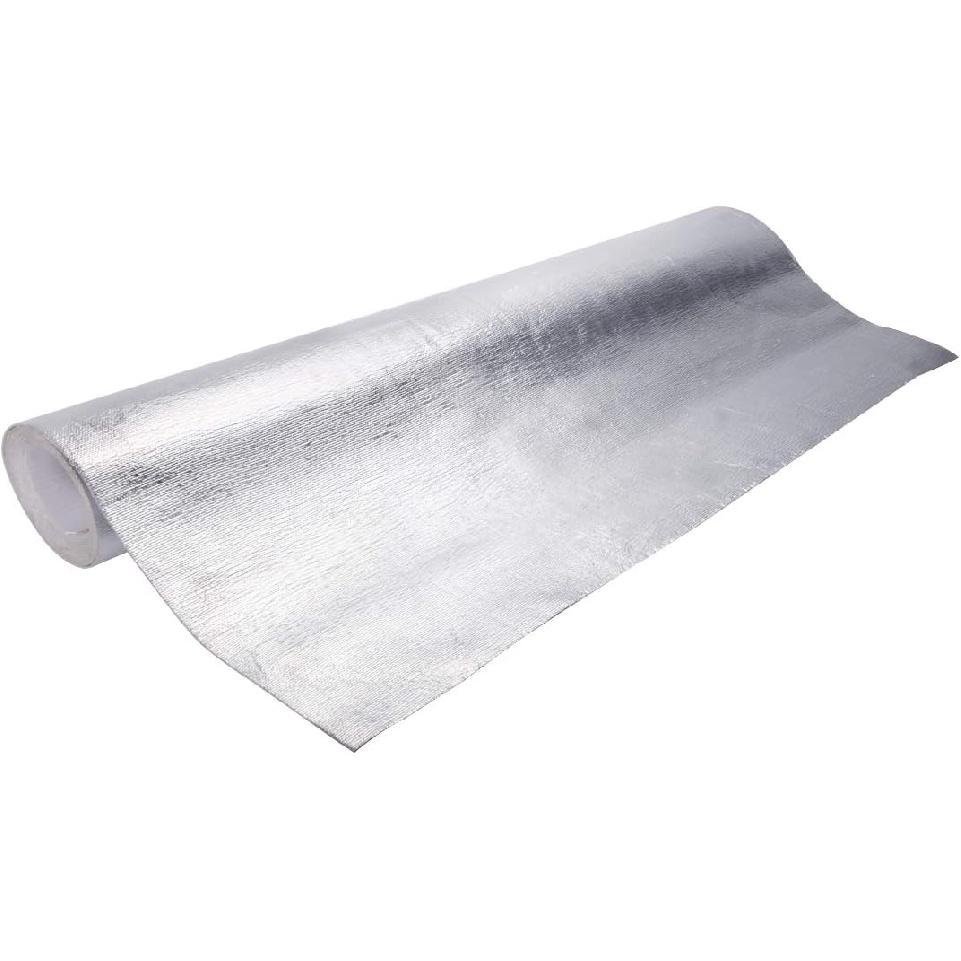 Алюминизированный тепловой экран Тепловой барьер Самоклеящееся тепловое одеяло (12'' X 24'')
