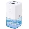 1100 мл портативный осушитель воздуха светодиодный размораживание и выключение, автоматический электрический мини-осушитель воздуха для дома, ванной комнаты, автофургона, шкафа, офиса