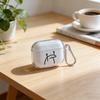 Прозрачный мультяшный чехол для наушников airpodspro1 Apple наушник защитный чехол AirPods второго поколения прозрачный 1/1 поколение