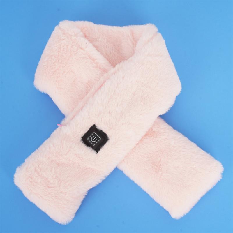 Outdoor Warm Electric Heating Scarf Safety 3 Level Temperature Control Usb Heater Thermal Neck Wrap