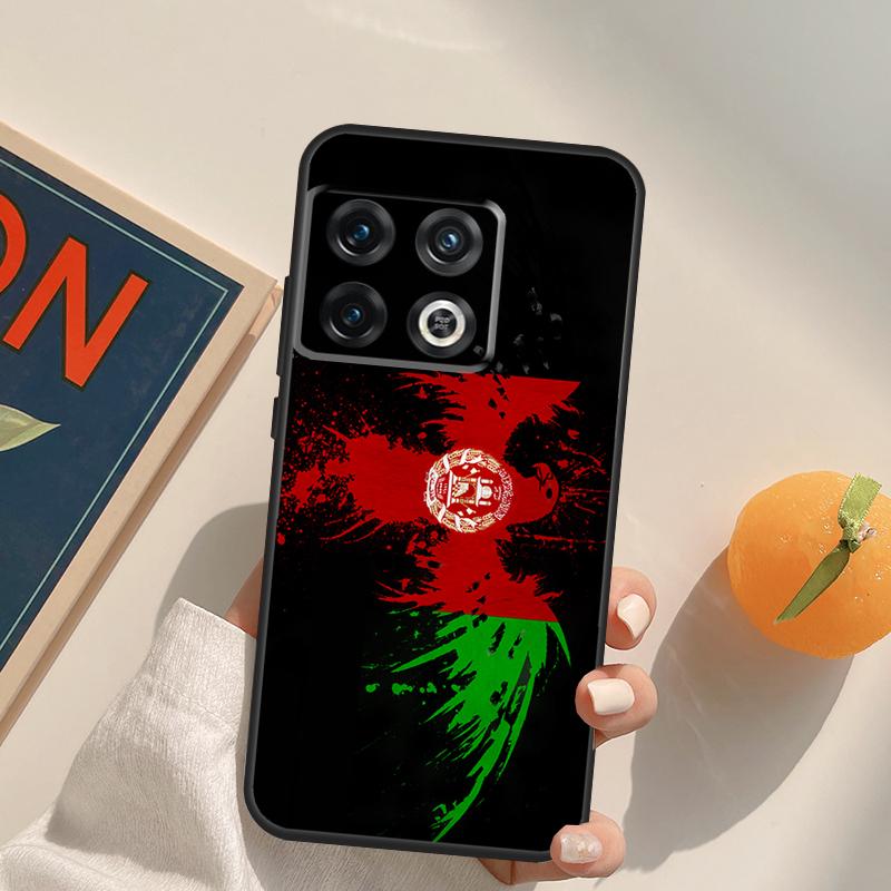 Чехол Флаг Афганистана Для OnePlus 13T 10T 10R 12R 13R 15 13 12 11 10 9 Pro Nord CE 5 2 3 4 Lite N20 N30 Обложка