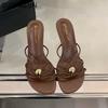 Fashion SUOJIAUN New Brand Women Slipper Fashion Narrow Band Ladies Elegant Sandal Shoes Thin High Heel Outdoor Dress Slides Pumps Shoes