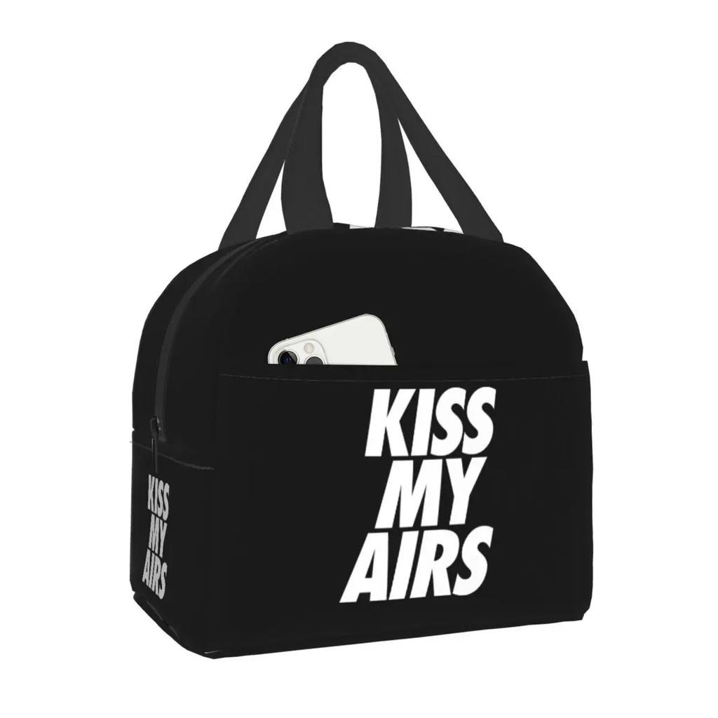 Kiss My Airs портативный ланч-бокс для женщин, детей, школьников, термохолодильник, сумки для еды, сумка для хранения на открытом воздухе, для пикника