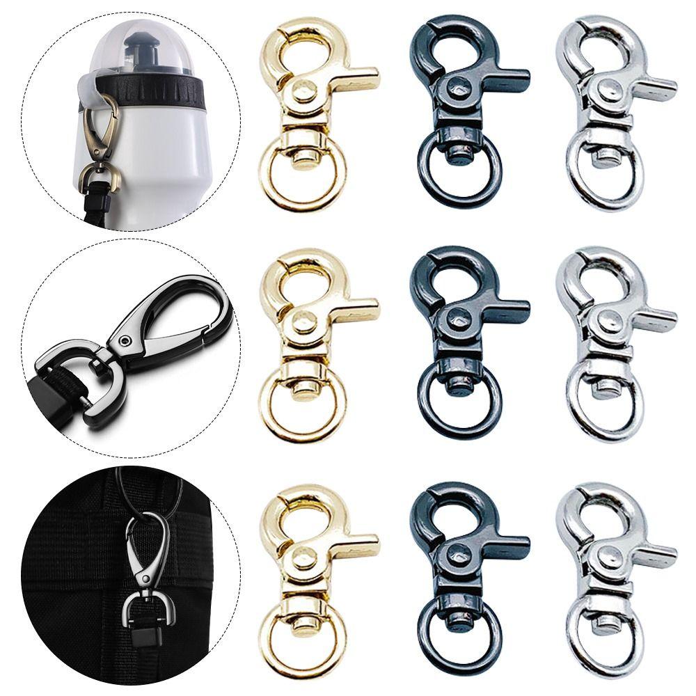 Брелок для ключей Пряжка для ремня Триггерные клипсы Крючки для поводков для домашних животных Съемный карабин Пряжки для кожаных ремней