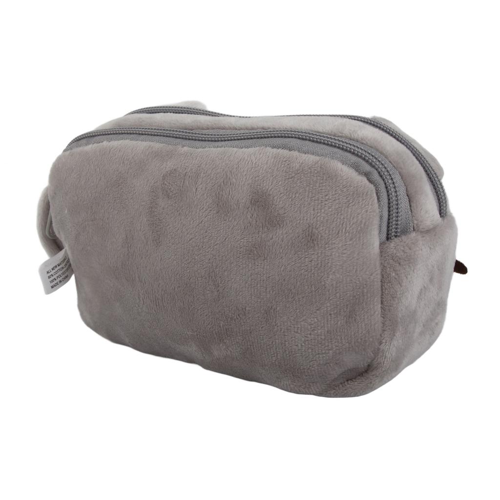 Kitten Toiletry Bag Cute Stylish Soft Canvas Durable Multi Purpose Cat Makeup Bag for Outing Travel