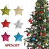 2026 New Christmas Decorations Colorful Five-pointed Star Pendant Christmas Tree Decoration Star Pendant