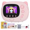 Children Print Camera Instant Mini Kids WiFi Timer Portable High Definition Selfie P40Pink
