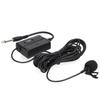 236in Wired Lavalier Microphone Clip On Lapel Condenser Mic for Signal Connection