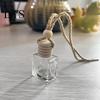 Car Air Freshener Ornament Perfume Bottle Pendant, Creative Hanging Diffuser Customizable Scent for Vehicle, Portable Essential Oil Holder,