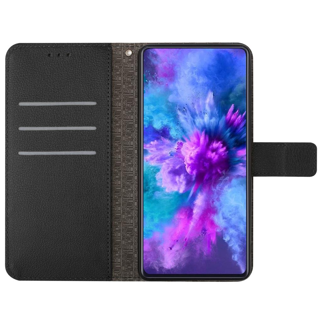 For Motorola Edge 60 5G/60 Fusion 5G Case Wallet Imprint PU Leather Flip Folio Phone Cover