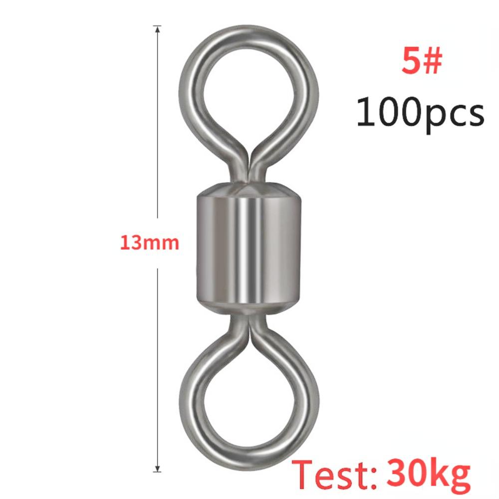 Кольцо в форме восьмерки, бочкообразный ролик с шарикоподшипником, рыболовная вертлюжка с кольцом, соединитель для рыболовной оснастки