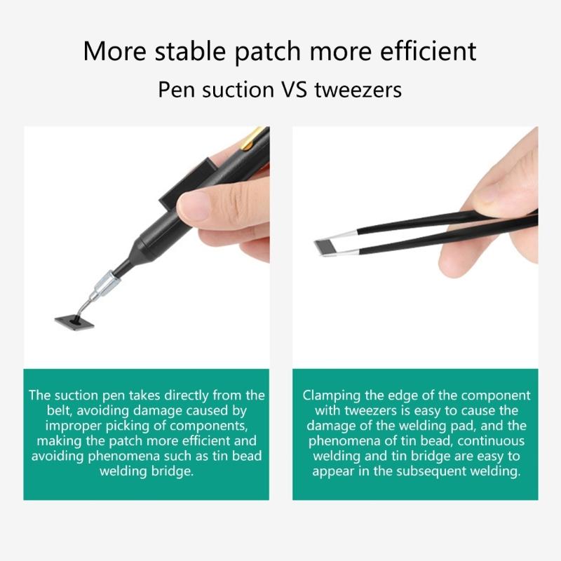 IC Вакуумный Всасывающий Присоски Съемники Присоски Насосы IC Пинцет Инструмент для Поднятия Паяльники Инструмент для Демонтажа