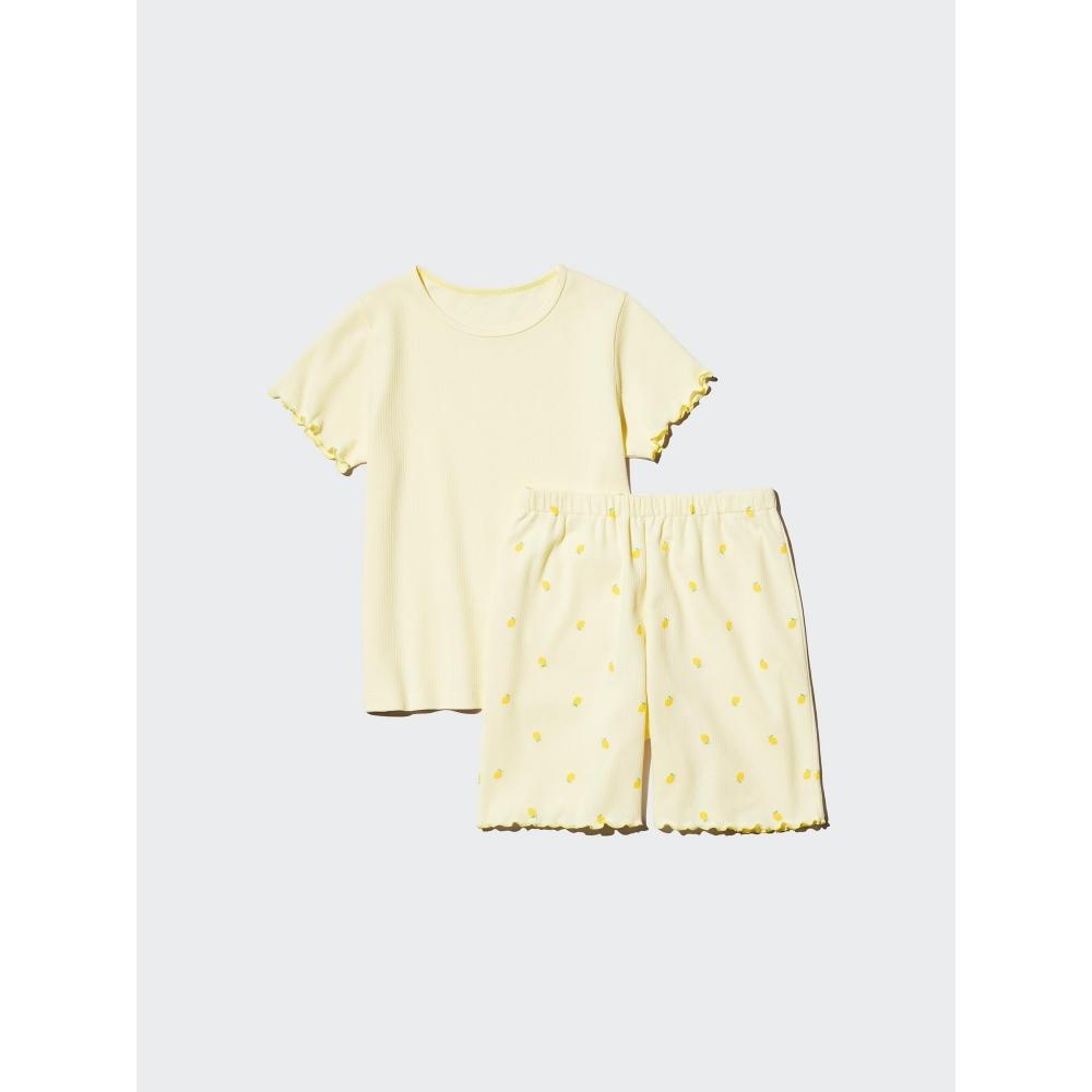 Uniqlo Японский хлопковый комплект для девочек Air Rhythm