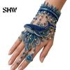Hand Chain Bracelet Crafts DIY Beaded Kit, Bead Weaving Jewelry Making Set, Adjustable Accessories Kit for Adults Gifts Craft Lovers