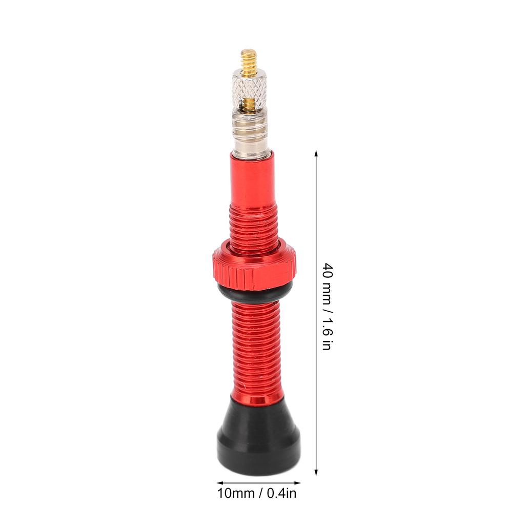 Бескамерные ниппели Анодированный алюминиевый сплав Вакуумное удлинение 40 мм для Ниппеля для Шоссейных Велосипедов Горных Велосипедов