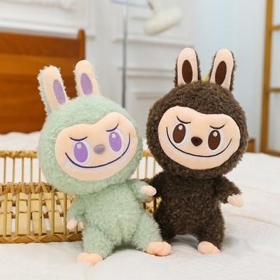 Милая плюшевая игрушка Лабубу из мультфильма «Аниме», мягкая кукла-подушка, подарок на день рождения