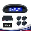 Parking Sensor For Car With Auto Parktronic Reverse LED Monitor 4 Sensors Radar Detector System Backlight Display