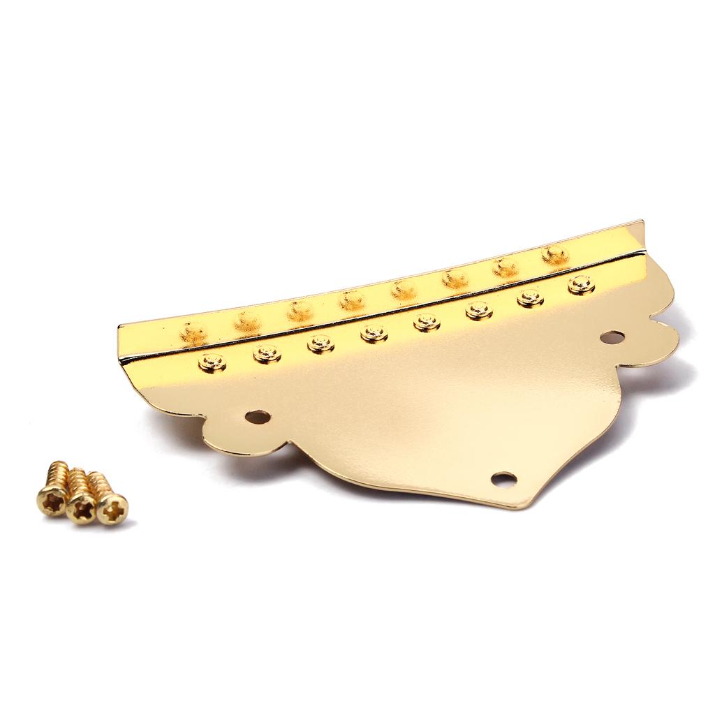 8 String Mandolin Tailpiece with Screws for Gold