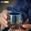 Керамическая чайная чашка Одиночная чашка для чая Японский стиль Чайная чаша и чашка Бытовая 180 мл Большая чайная чашка Чайный набор