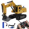 (H2O)Metal Diecast Excavator Construction Truck Toy Tractor,  Excavator