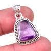 Natural Cacoxenite Gemstone 925 Solid Sterling Silver Jewelry Pendant 1.25" C4a40