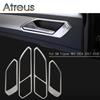 Atreus 4 шт., дверная ручка, чаша, рамка, накладка, наклейки для VW Volkswagen Tiguan 2 2016 2017 2018, аксессуары MK2