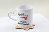Fox Terrier Smooth - cup with a dog, adorable cup with a heart-shaped handle, universal gift from the Art-Dog brand