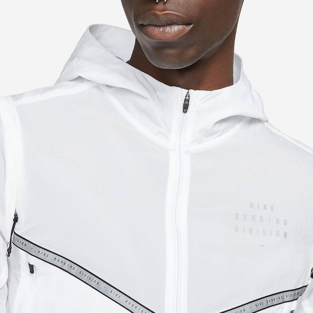 Nike Куртки Мужские Белые С капюшоном Умеренные Другое DM4774-100