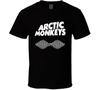 Arctic Monkeys Am Звуковая волна Музыкальный концертный тур Группа Черная футболка Топ Унисекс Футболка